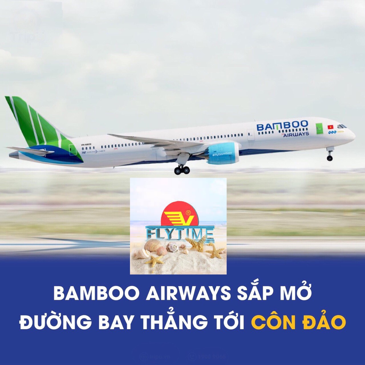 Bamboo Airways muốn bay Côn Đảo từ tháng 8