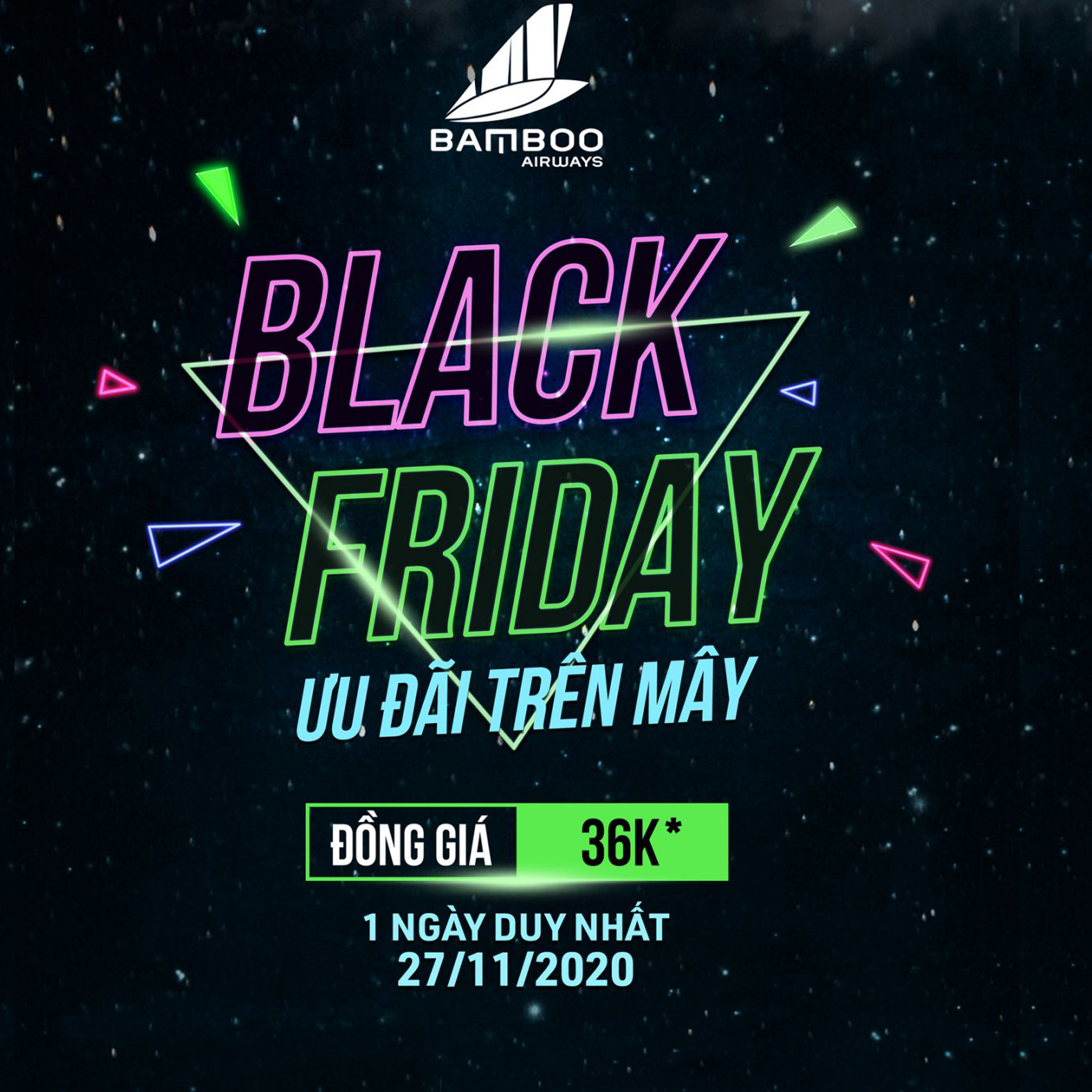 Các hãng hàng không đồng loạt khuyến mại Black Friday vé 0Đ, 36K, giảm 15%