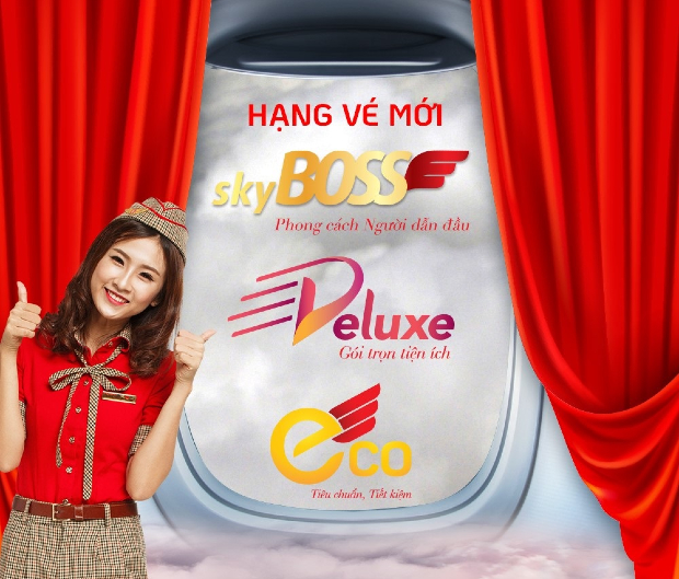 Vietjet Air ra mắt hạng vé mới, ưu đãi hơn 50% tất cả các chuyến bay