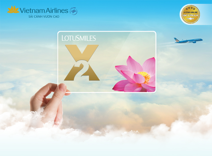 MUA VÉ ONLINE, NHÂN HAI DẶM THƯỞNG