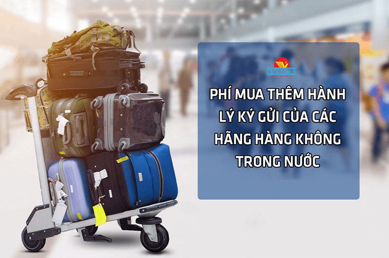 Phí mua thêm hành lý ký gửi của các hãng hàng không